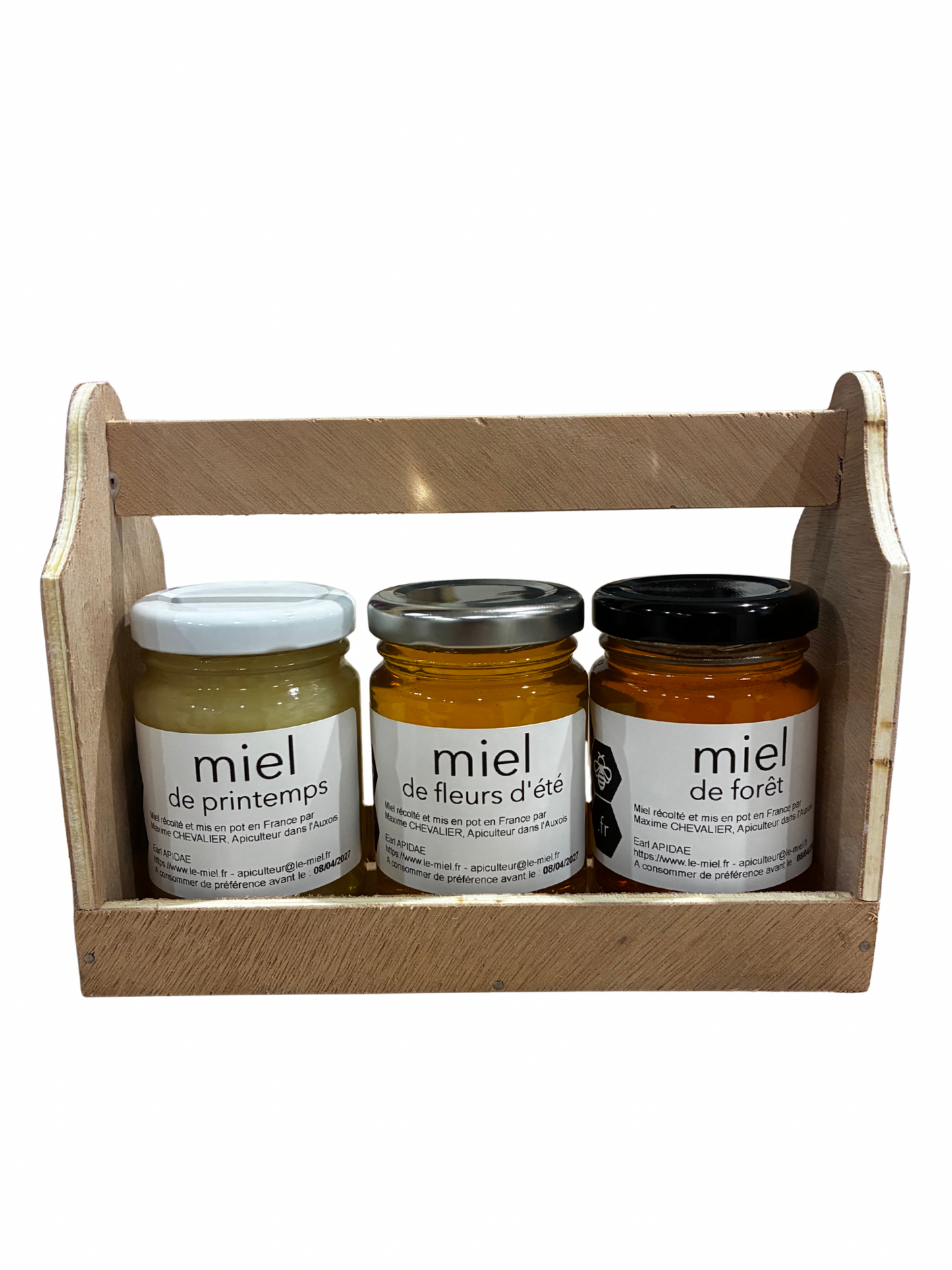 Triptyque de Miels de l'Auxois – Coffret Découverte