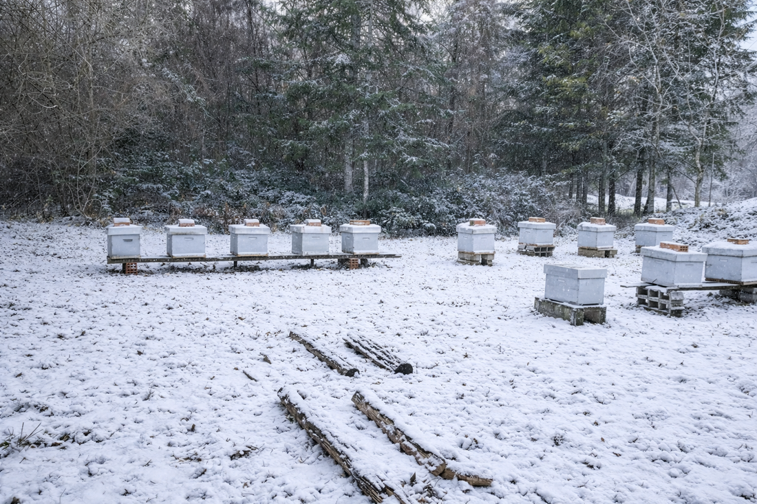 Les abeilles en hiver : comment les colonies traversent le froid dans l’Auxois