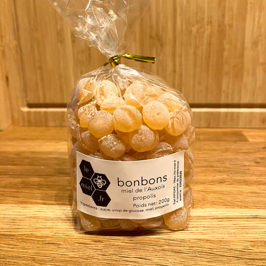 Bonbons miel de l’Auxois et propolis