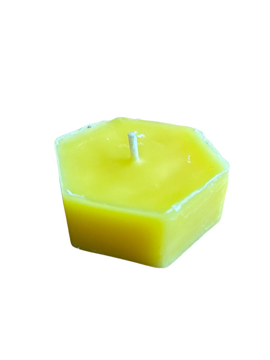 Bougie chauffe-plat hexagonale