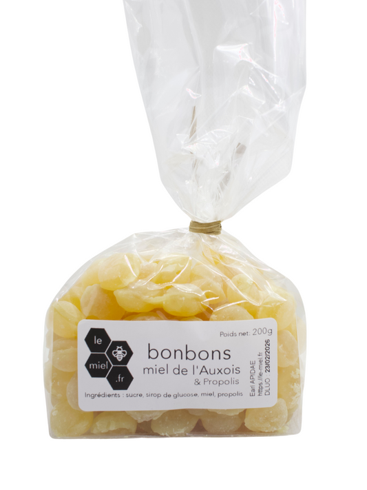 Bonbons miel de l’Auxois et propolis